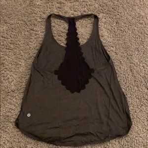 Lululemon grey tank top
